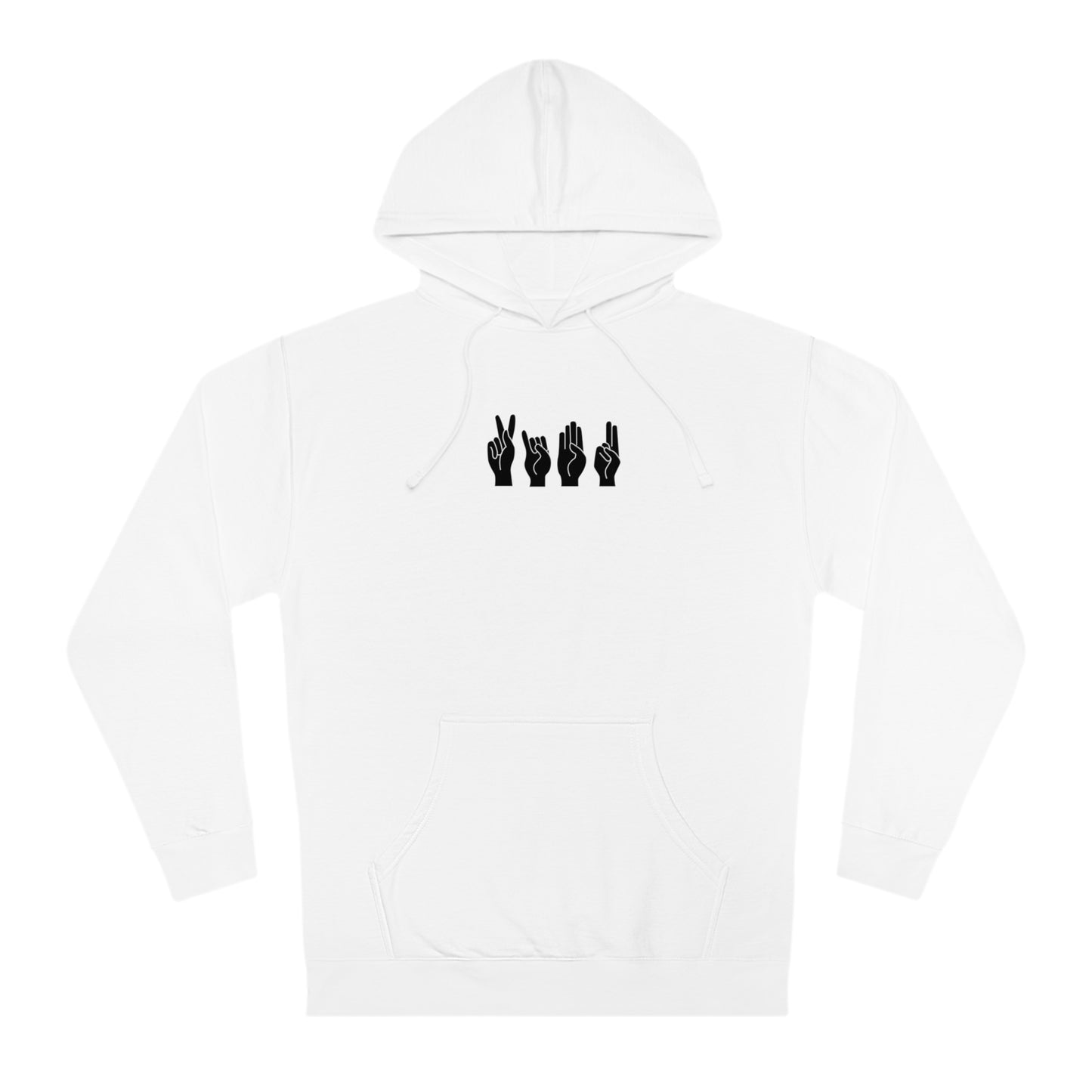 Kibu in Sign Language Hoodie