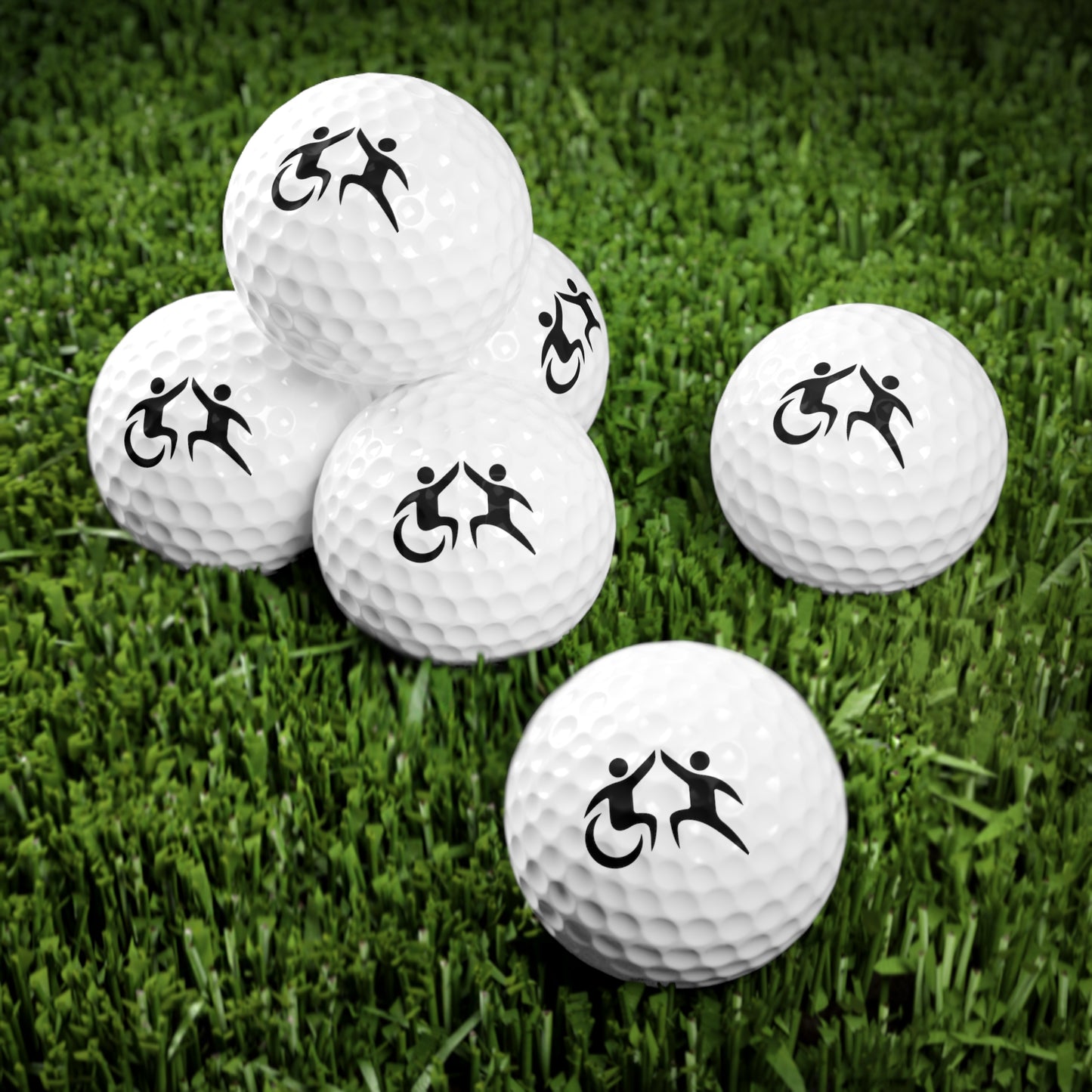 Retro-Logo Golf Balls